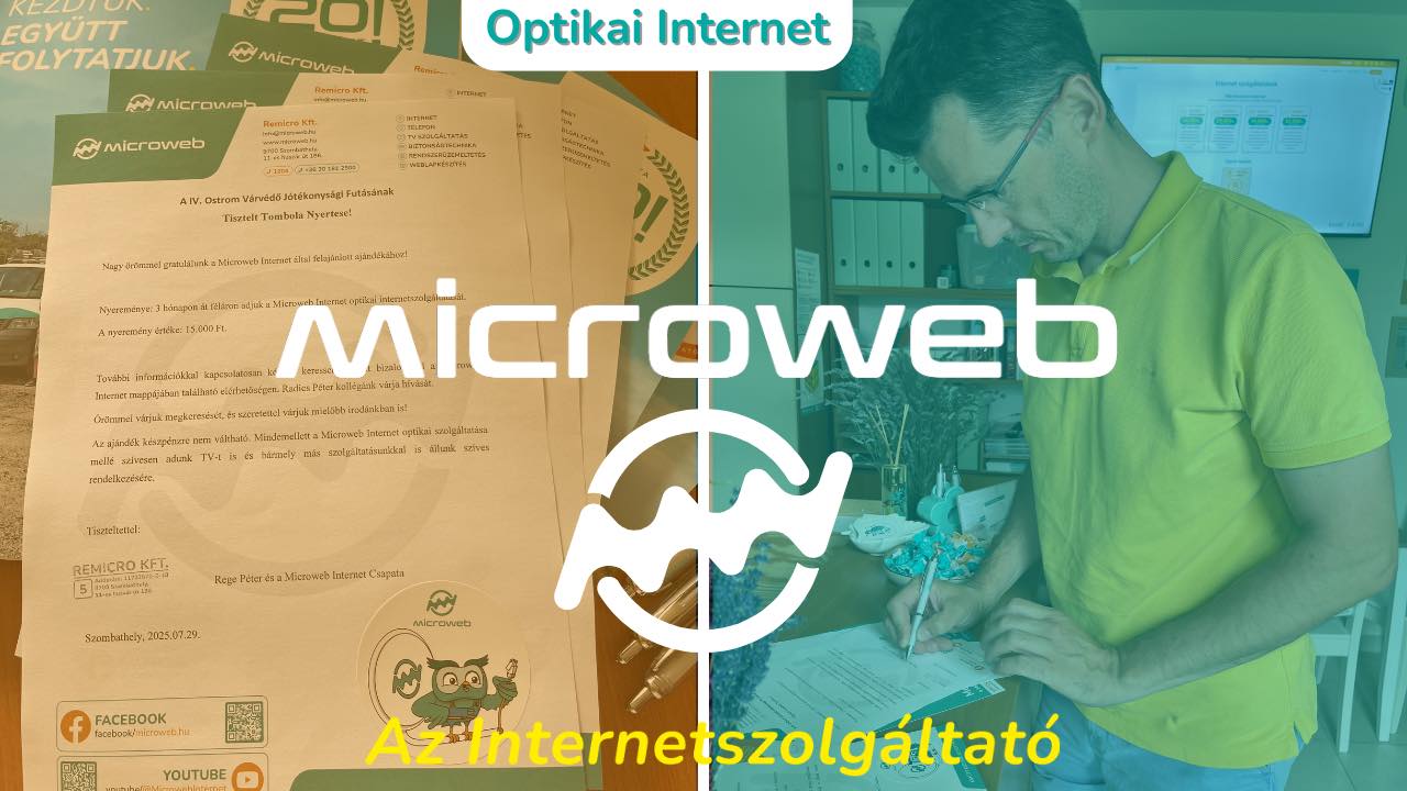 Nyerj a Microwebbel!
